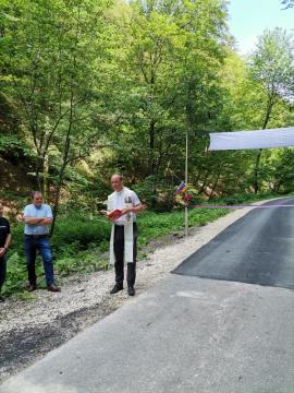 Otvoritev ceste Lokavec-Lovrenc 1